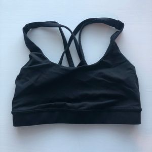 Lululemon black sports bra